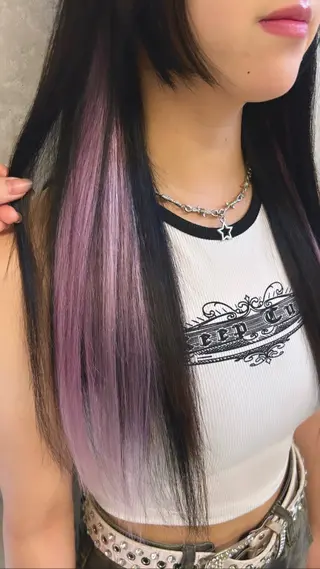 ロング にった みずきのヘアスタイル