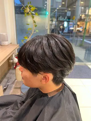 パーマ メンズ SENA 再現性 パーマと縮毛矯正のヘアスタイル