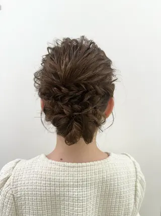 ヘアアレンジ 髪質改善/韓国/ ヘアセット/夏美のヘアスタイル