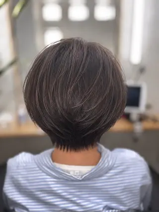 ショート 白鳥 正孝のヘアスタイル