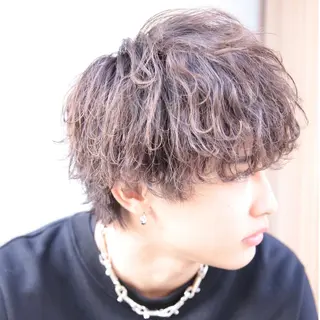 パーマ メンズ 【ニュアンスパーマ】 西岡拓海のヘアスタイル