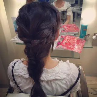 ヘアアレンジ 柳澤 興輝のヘアスタイル
