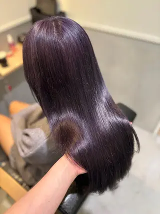カラー 笹井 茉梨のヘアスタイル