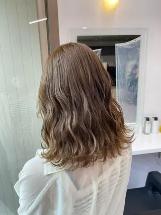ロング カラー ヘアアレンジ メンズ特化 水口湧太のヘアスタイル