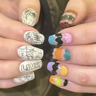 ネイル 🎶個性派ネイル💅 /Komachi❤️のネイルデザイン