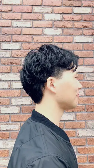 メンズ かわい りなのヘアスタイル