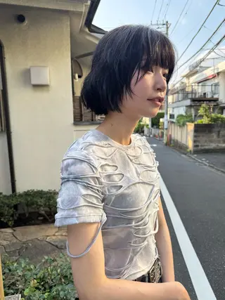 ミディアム パーマ/パーマ落とし /メンズカット/ヒロのヘアスタイル