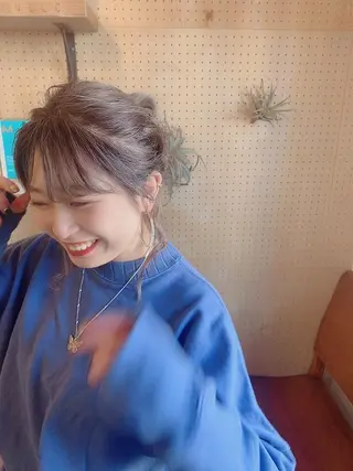 カラー ヘアアレンジ Rosso獨協大学前 YUNAのヘアスタイル