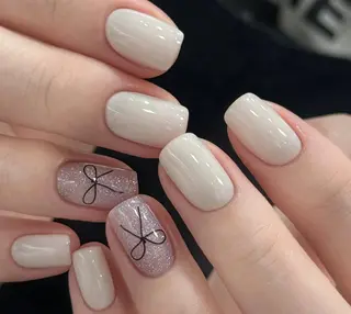 ネイル By moonネイル 🌷ワンホン/韓国風のネイルデザイン