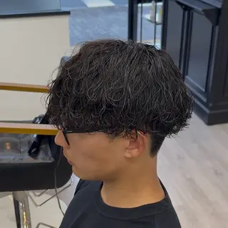 ショート パーマ メンズ メンズカット/パーマ 川崎　智大のヘアスタイル