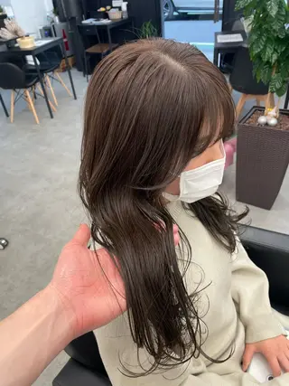セミロング カラー 川上拓真 ✂︎学芸大学のヘアスタイル