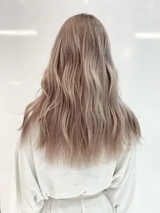 ロング カラー レイヤー/ブリーチ HIKARU ♡のヘアスタイル