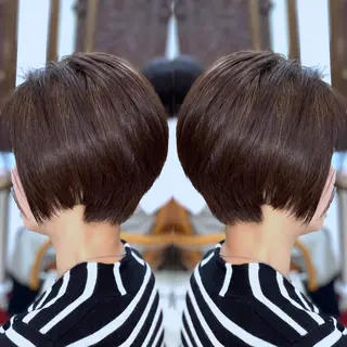 ショート 竹内 結希のヘアスタイル