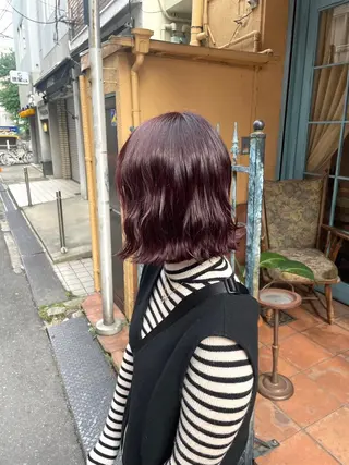 カラー 聖羅/ワンホンヘア /艶カラーのヘアスタイル