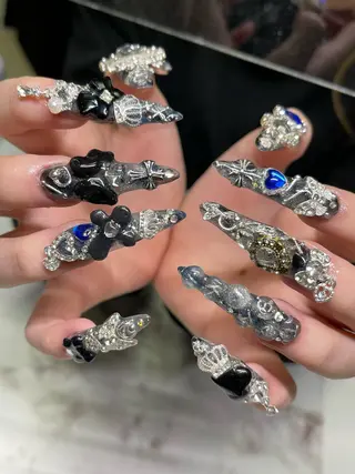 ロング Nail Salon espritのネイルデザイン