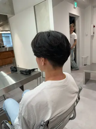 ショート パーマ メンズ 丸山飛鳥/アメカジ /パーマ/渋谷/のヘアスタイル