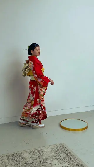 ヘアメイク🌷 着付👘ハルのヘアスタイル