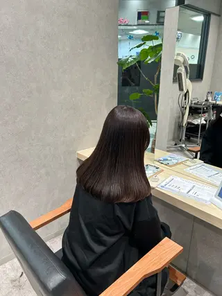ミディアム やまぐち まなみのヘアスタイル