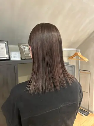 ミディアム カラー Nikiita リコのヘアスタイル