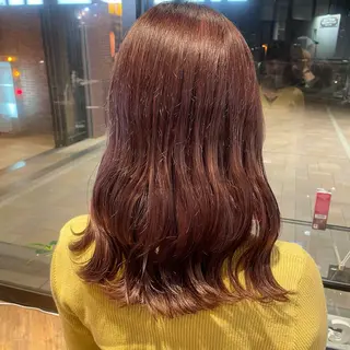 ロング 中村 友香🧸 ブリーチ/艶髪カラーのヘアスタイル