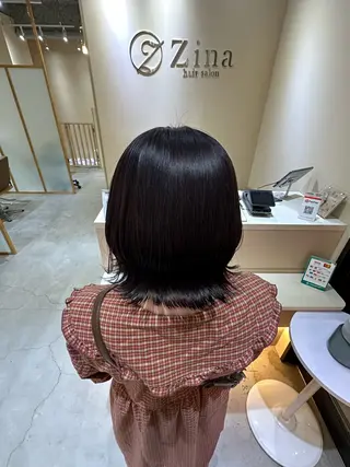 ショート ౨ৎ︎Zina 川口 KIRARI౨ৎのヘアスタイル