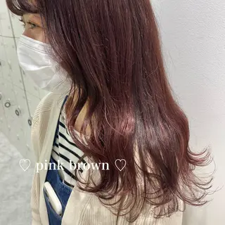 セミロング カラー パーマ ヘアアレンジ メンズ ネイル マツエク・マツパ 🐩推し活🐩 FUTABA🍒のヘアスタイル