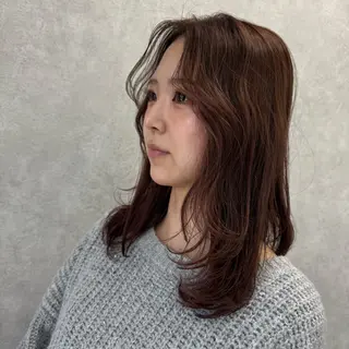 カラー ’Flower’ AYAKAのヘアスタイル