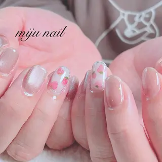 ネイル ❁miju nail 大人上品/自爪育成のネイルデザイン