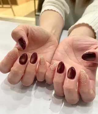 ネイル ネイルサロンエーナインイオンモール苗穂店所属・Fuse ioriのネイルデザイン