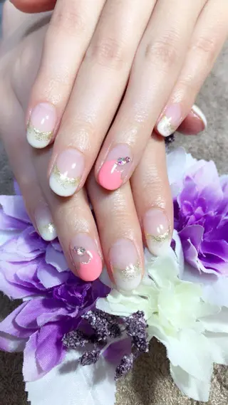 ネイル ネイル/耳つぼ /新ホワイトニングのネイルデザイン