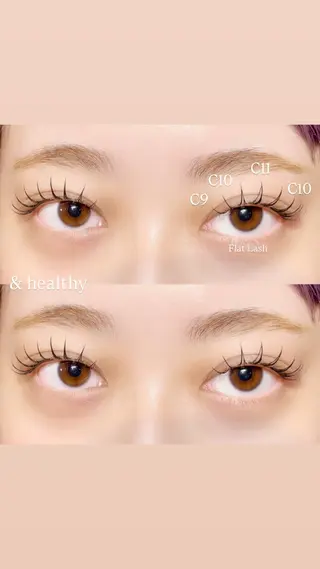 マツエク・マツパ 🌙 ａｓｕｋa 🫧のマツエク・マツパデザイン