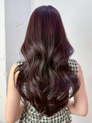 セミロング カラー ITbyALBUM 松戸のヘアスタイル