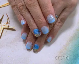 ネイル orchid ♡オーキッドのネイルデザイン