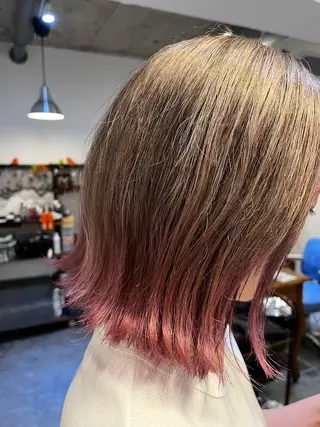 ショート カラー 佐藤槙哉 サトウシンヤのヘアスタイル