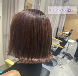 ミディアム 福井 優羽のヘアスタイル