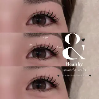 マツエク・マツパ toe 🍇のマツエク・マツパデザイン