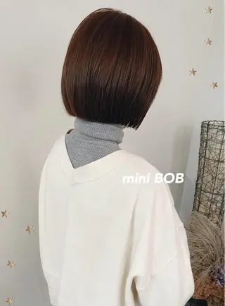 ショート カラー 市川 千夏のヘアスタイル