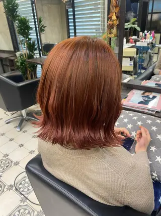 ショート カラー 韓国ヘア☁️ mitsukiのヘアスタイル