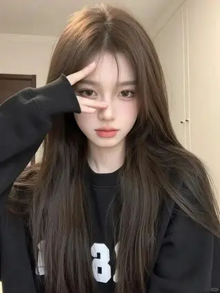 セミロング カラー 透明感ベージュ 🎀Anju/渋谷のヘアスタイル