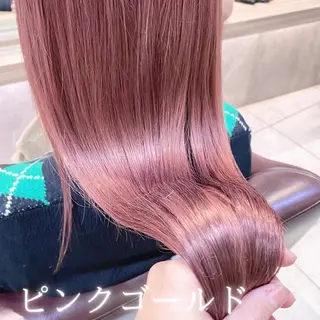 ロング カラー 川越 輝梨奈のヘアスタイル