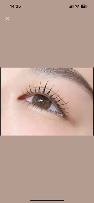 パーマ CeCeまつげパーマ マツエク❣️パリエクのネイルデザイン