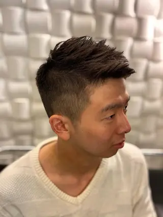 ショート dunhill 斉藤 大樹/メンズカットのヘアスタイル