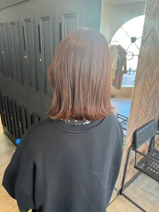 ミディアム ⭐️縮毛矯正特化 小松邦彦⭐️のヘアスタイル