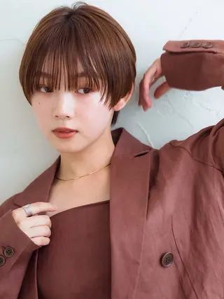 ショート 🫧岡野/透明感🍃 /髪質改善🫧のヘアスタイル