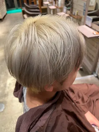 カラー HAIR＆MAKE EARTH  戸塚店所属・透明感デザインカラー /髙橋/白髪ぼかし可のヘアスタイル