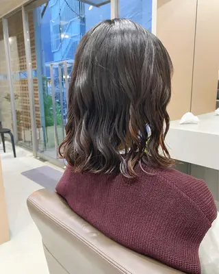 パーマ ボブパーマコテ巻き風 パーマNo1深江秀平のヘアスタイル