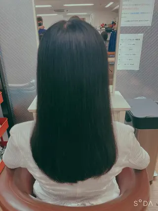 ロング ヘアアレンジ くせ毛多毛特化 高橋　淳のヘアスタイル