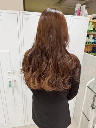ロング カラー レイヤー/ショート chere狭山のヘアスタイル