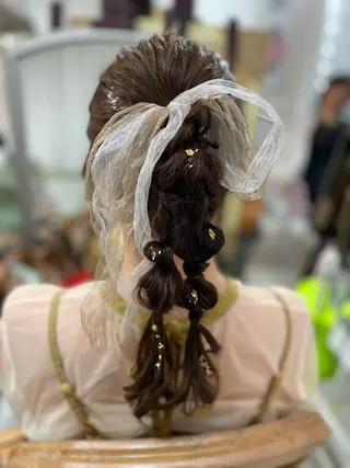 ロング ヘアセット Mi所属・六本木セットサロン MAYUのヘアスタイル