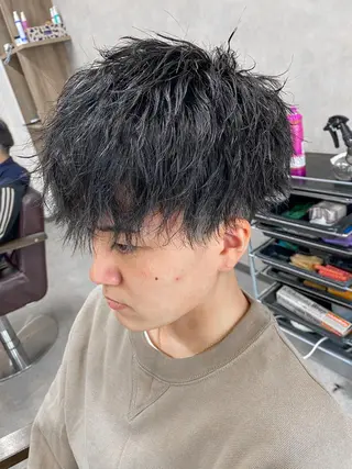 カラー パーマ ヘアアレンジ メンズ 【メンズ専門美容師】 NUMBER.12のヘアスタイル